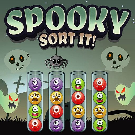 Grusel Sortier-Spiel – kostenlos online spielen